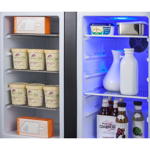 Summit 36" Wide Built-In Refrigerator-Freezer (FFRF36) view 4