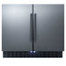 Summit 36" Wide Built-In Refrigerator-Freezer (FFRF36)