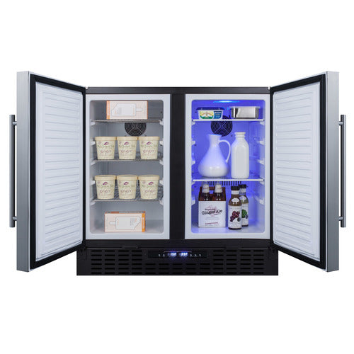 Summit 36" Wide Built-In Refrigerator-Freezer (FFRF36) view 6