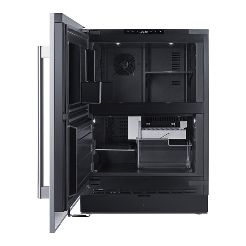 Summit 24" Wide Refrigerator-Freezer with Factory-Installed Icemaker (FFRF5IMLHD) view 5