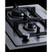 Summit 15" Wide 2-Burner Gas Cooktop In Stainless Steel (GCJ2SSTK15) view 3