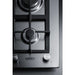 Summit 12" Wide 2-Burner Gas Cooktop In Stainless Steel (GCJ2SS) view 5