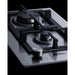 Summit 12" Wide 2-Burner Propane Gas Cooktop In Stainless Steel (GCJ2SSLP) view 6