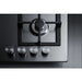 Summit 24" Wide 4-Burner Propane Gas Cooktop In Stainless Steel (GCJ4SSLP) view 5