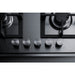 Summit 34" Wide 5-Burner Gas Cooktop In Stainless Steel (GCJ536SSTK) view 3