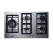 Summit 34" Wide 5-Burner Gas Cooktop In Stainless Steel (GCJ536SS)
