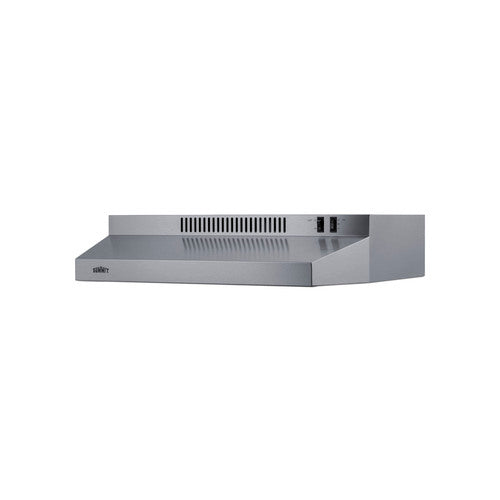 Summit 24" Under Cabinet Convertible Range Hood (H24RSS)