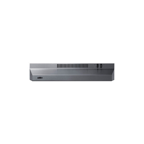 Summit 24" Under Cabinet Convertible Range Hood (H24RSS) view 3