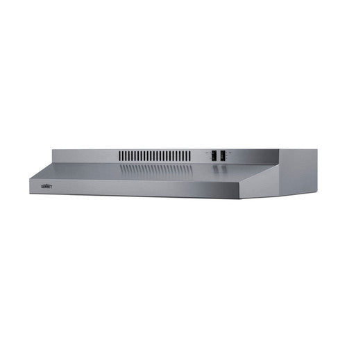 Summit 30" Under Cabinet Convertible Range Hood (H30RSS)
