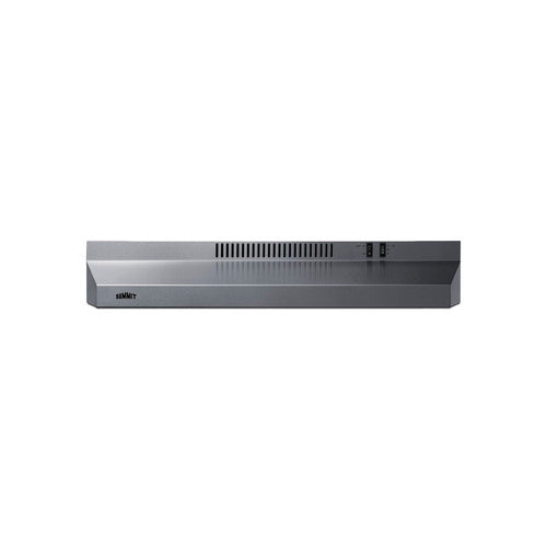 Summit 30" Under Cabinet Convertible Range Hood (H30RSS) view 2