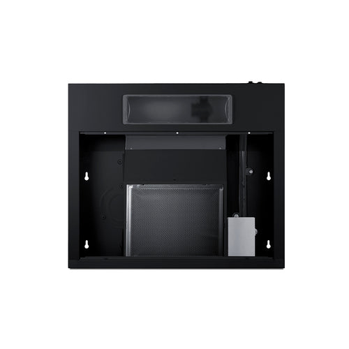 Summit 24" Under Cabinet Convertible Range Hood (HC24BB) view 3
