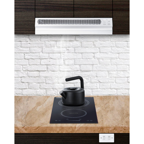 Summit 18" Under Cabinet Ductless Retractable Range Hood, ADA Compliant (HRTX18WADA)