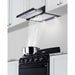 Summit 20" Under Cabinet Ductless Retractable Range Hood (HRTX20B) view 2
