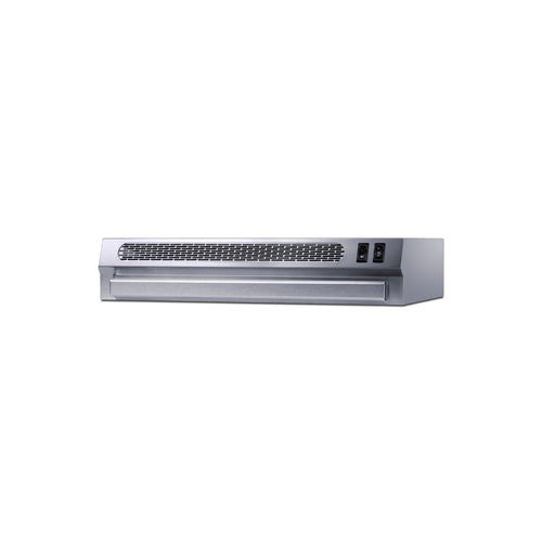 Summit 20" Under Cabinet Ductless Retractable Range Hood (HRTX20SS)
