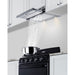 Summit 20" Under Cabinet Ductless Retractable Range Hood (HRTX20SS) view 2