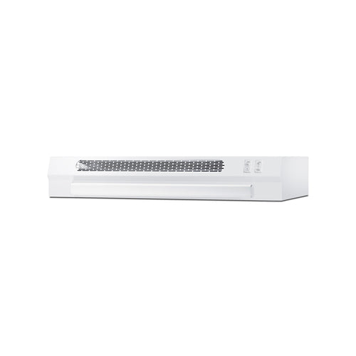 Summit 24" Under Cabinet Ductless Retractable Range Hood (HRTX24W)