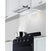Summit 24" Under Cabinet Ductless Retractable Range Hood (HRTX24W) view 2