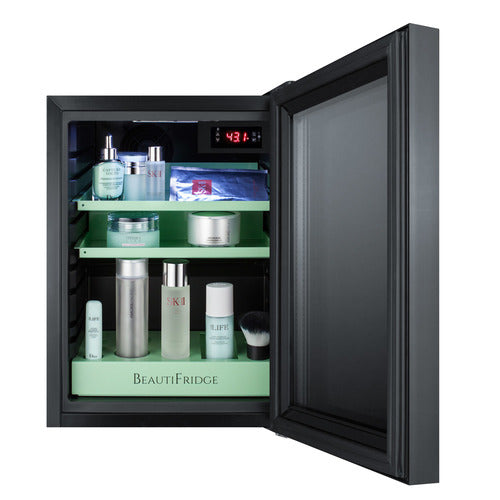 Summit BeautiFridge Cosmetics Cooler — Left Hand Door hinge (LX114LGT1LHD) view 4