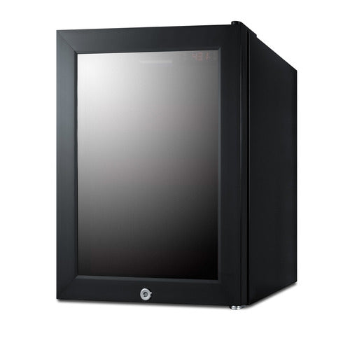Summit BeautiFridge Cosmetics Cooler — Left Hand Door hinge (LX114LRT1LHD) view 3