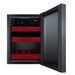 Summit BeautiFridge Cosmetics Cooler — Left Hand Door hinge (LX114LRT1LHD) view 4