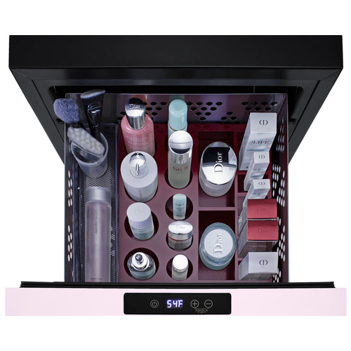 Summit 18" Wide Built-In BeautiFridge Cosmetics Refrigerated Drawer (LX1DP) view 5