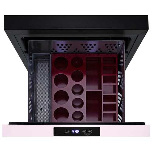 Summit 18" Wide Built-In BeautiFridge Cosmetics Refrigerated Drawer (LX1DP) view 3