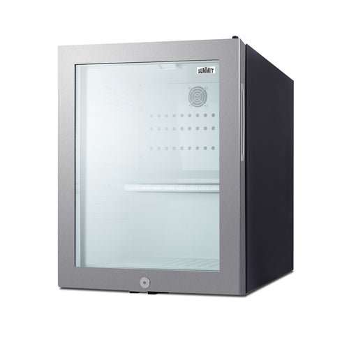 Summit 16" Wide Compact Minibar (MB13GLSS) view 3