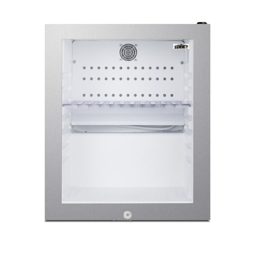 Summit 16" Wide Compact Minibar (MB13GLSSLHD)