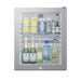 Summit 16" Wide Compact Minibar (MB13GLSS) view 4