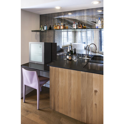 Summit 16" Wide Compact Minibar (MB13GLSS) view 2