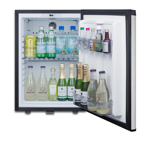 Summit 16" Wide Compact Minibar — Left Hand Door hinge (MB26SSLHD) view 3
