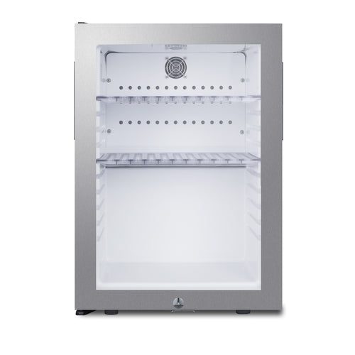 Summit 16" Wide Compact Minibar (MB27GLSS) view 4