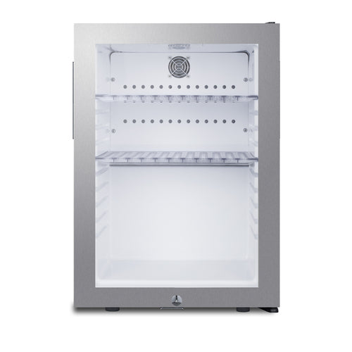 Summit 16" Wide Compact Minibar (MB27GLSS)