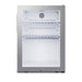 Summit 16" Wide Compact Minibar (MB27GLSSLHD) view 4