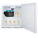 Summit 19" Wide Compact MOMCUBE® Breast Milk Refrigerator (MC2) view 4