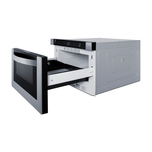 Summit 24" Wide Built-In Drawer Microwave (MDR245SS) view 2