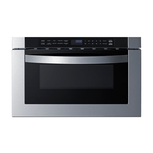 Summit 24" Wide Built-In Drawer Microwave (MDR245SS)