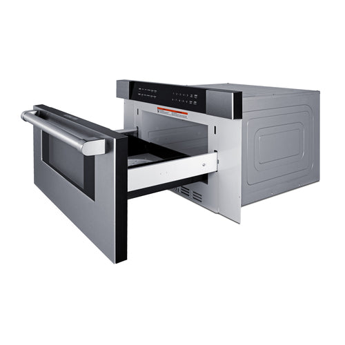 Summit 30" Wide Built-In Drawer Microwave (MDR30SS) view 3