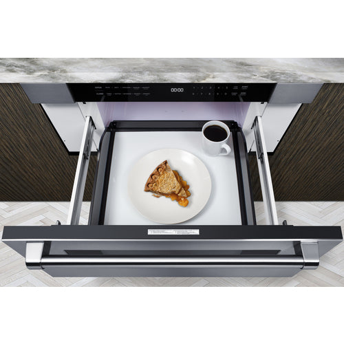 Summit 30" Wide Built-In Drawer Microwave (MDR30SS) view 5