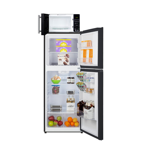 Summit Microwave/Refrigerator-Freezer Combination with Allocator (MRF1087BA) view 4