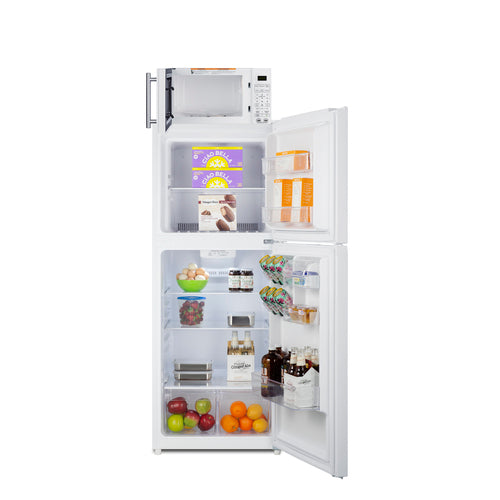 Summit Microwave/Refrigerator-Freezer Combination with Allocator (MRF1088WA) view 2