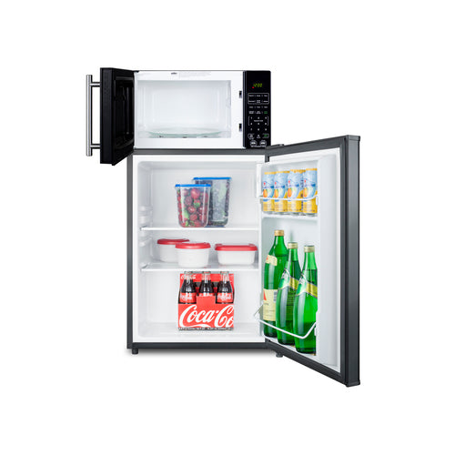 Summit Microwave/Refrigerator Combination with Allocator — Left Hand Door hinge (MRF29KALHD) view 4
