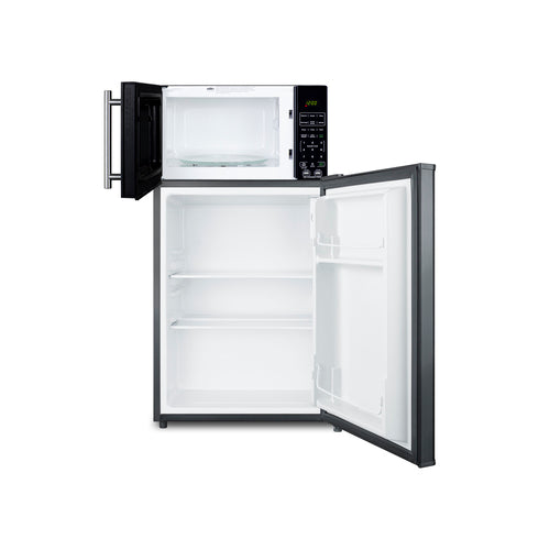 Summit Microwave/Refrigerator Combination with Allocator — Left Hand Door hinge (MRF29KALHD) view 3