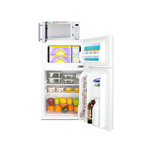Summit Microwave/Refrigerator-Freezer Combination with Allocator (MRF34WA) view 3