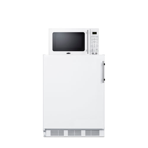 Summit Microwave/Refrigerator-Freezer Combination with Allocator (MRF661WALHD)