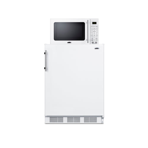Summit Microwave/Refrigerator-Freezer Combination with Allocator (MRF661WA)