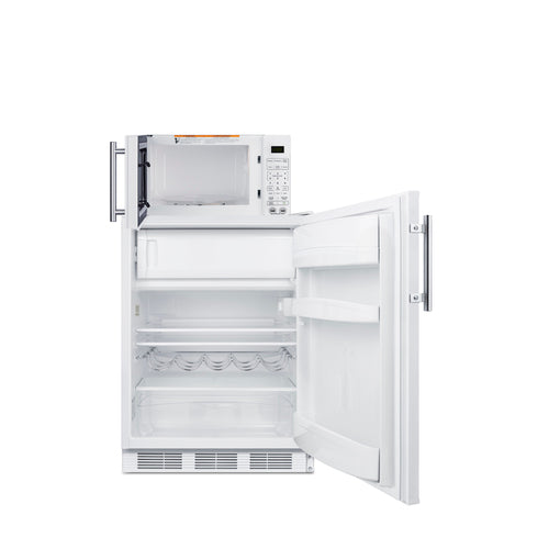 Summit Microwave/Refrigerator-Freezer Combination with Allocator (MRF661WA) view 3