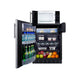 Summit Microwave/Refrigerator-Freezer Combination with Allocator (MRF66BK2SSALHD) view 5