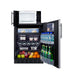 Summit Microwave/Refrigerator-Freezer Combination with Allocator (MRF66BK2SSA) view 4