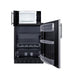 Summit Microwave/Refrigerator-Freezer Combination with Allocator (MRF66BK2SSA) view 3